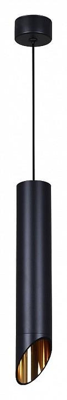 Подвесной светильник Reluce Technical 16007 16007-0.9-001LD 300mm GU10 BK+GD цвет плафона/подвески Золото, Черный, цвет арматуры Золото, Черный