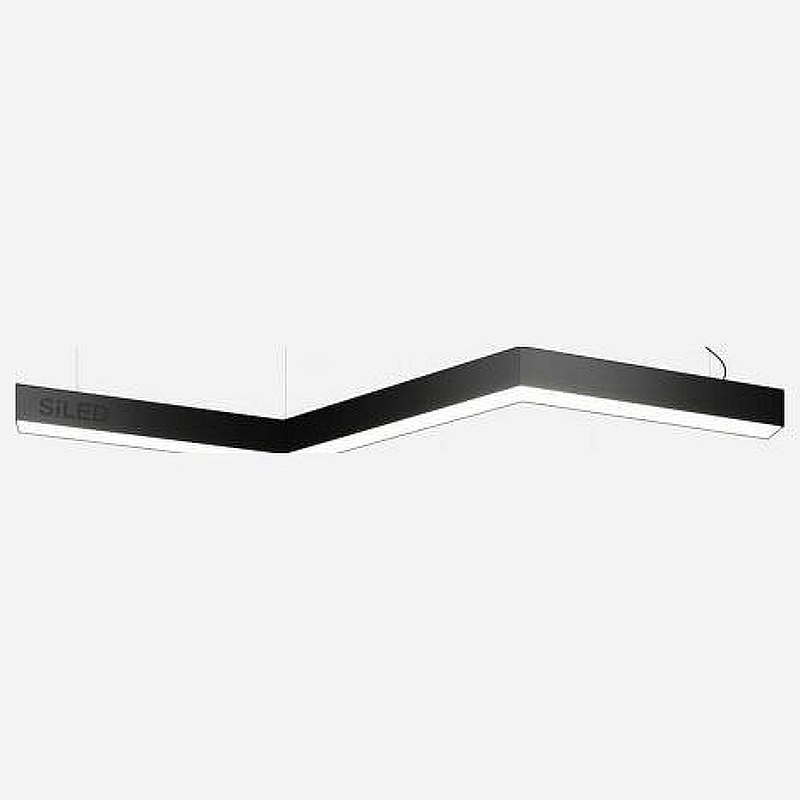 Подвесной светильник Siled SNAKE-03 7370506 цвет плафона/подвески Черный, цвет арматуры Черный