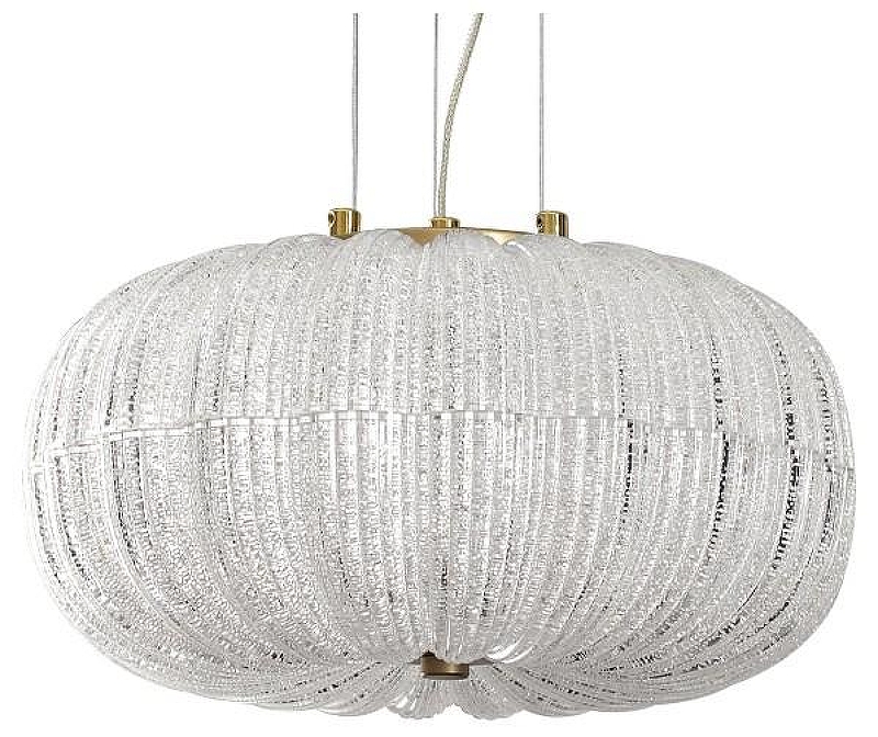 Подвесной светильник Sonex Angelo 7720/24L цвет плафона/подвески Прозрачный, цвет арматуры Золото