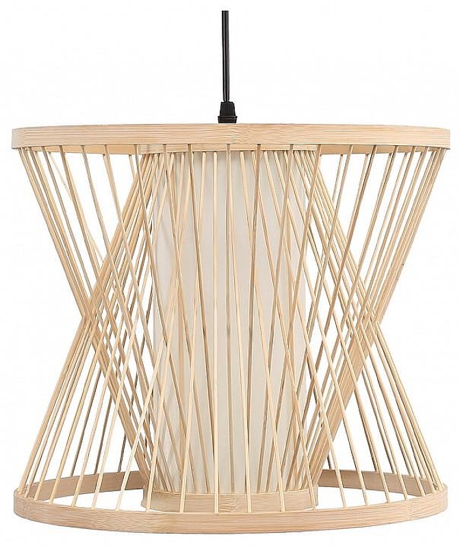 Подвесной светильник ST-Luce ALMA SL6241.503.01 цвет плафона/подвески Белый, Коричневый, цвет арматуры Черный