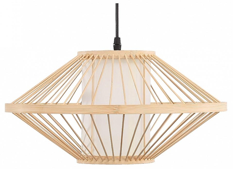 Подвесной светильник ST-Luce ALMA SL6241.533.01 цвет плафона/подвески Белый, Коричневый, цвет арматуры Черный