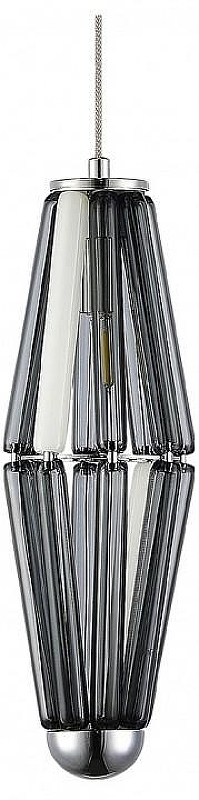 Подвесной светильник ST-Luce C1ara SL1242.103.01 цвет плафона/подвески Светло-серый, цвет арматуры Хром