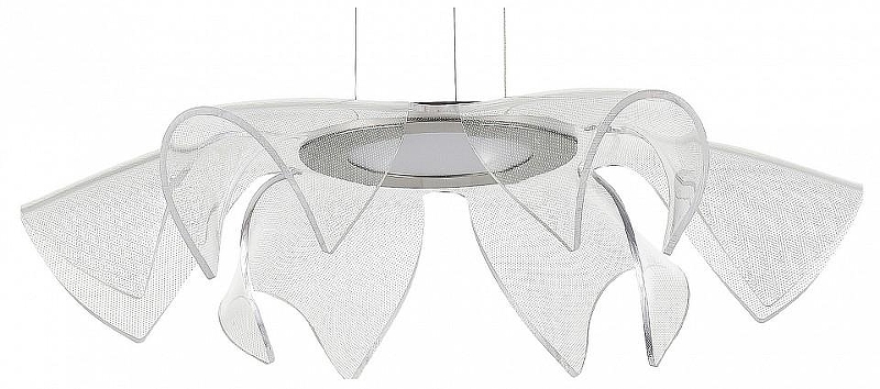 Подвесной светильник ST-Luce Fa1ry SL6235.103.20 цвет плафона/подвески Прозрачный, цвет арматуры Никель