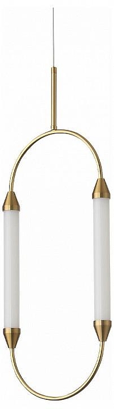 Подвесной светильник ST-Luce Olb1a SL6004.303.02 цвет плафона/подвески Белый, цвет арматуры Латунь