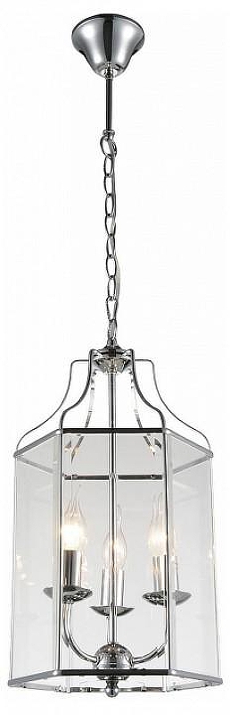 Подвесной светильник ST-Luce SL228 SL228.103.03 цвет плафона/подвески Прозрачный, Хром, цвет арматуры Хром