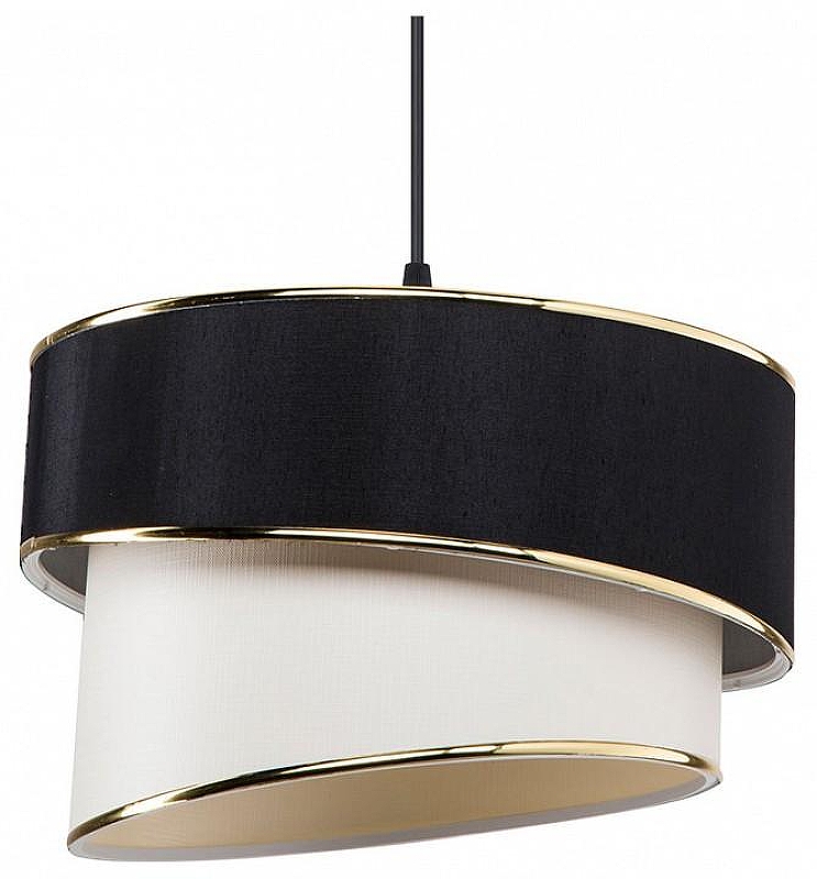 Подвесной светильник TopLight Bertina TL1622H-01BW цвет плафона/подвески Белый, Золото, Черный, цвет арматуры Черный