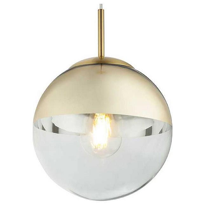 Подвесной светильник TopLight Glass TL1203H-31GD цвет плафона/подвески Прозрачный, цвет арматуры Золото