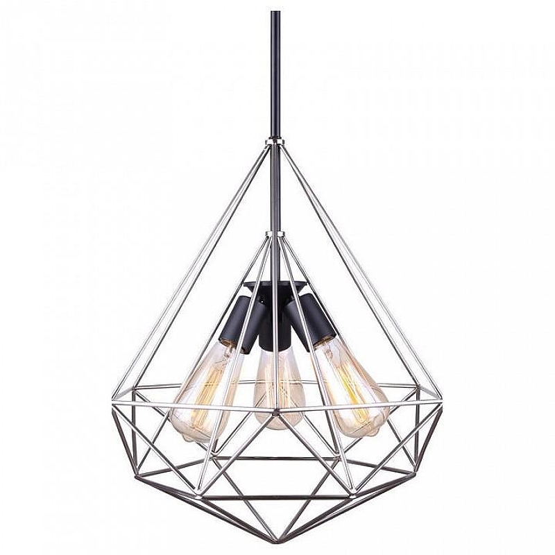 Подвесной светильник TopLight Grizel TL1178H-03BC цвет плафона/подвески Белый, цвет арматуры Черный
