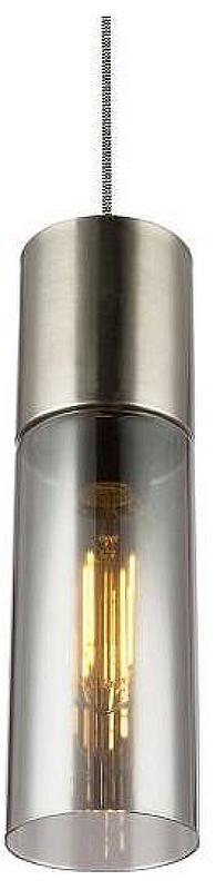 Подвесной светильник TopLight Ilene TL1628H-01SN цвет плафона/подвески Дымчатый, цвет арматуры Никель