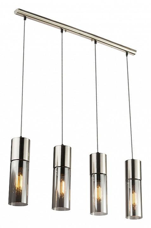 Подвесной светильник TopLight Ilene TL1628H-04SN цвет плафона/подвески Дымчатый, цвет арматуры Никель