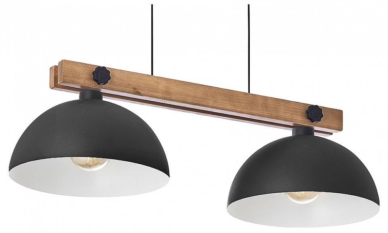 Подвесной светильник TopLight Marion TL1625H-02BK цвет плафона/подвески Белый, Черный, цвет арматуры Черный