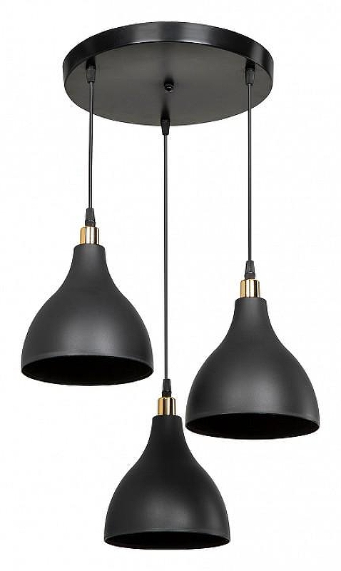 Подвесной светильник TopLight Marjory TL1615H-03BK цвет плафона/подвески Черный, цвет арматуры Черный