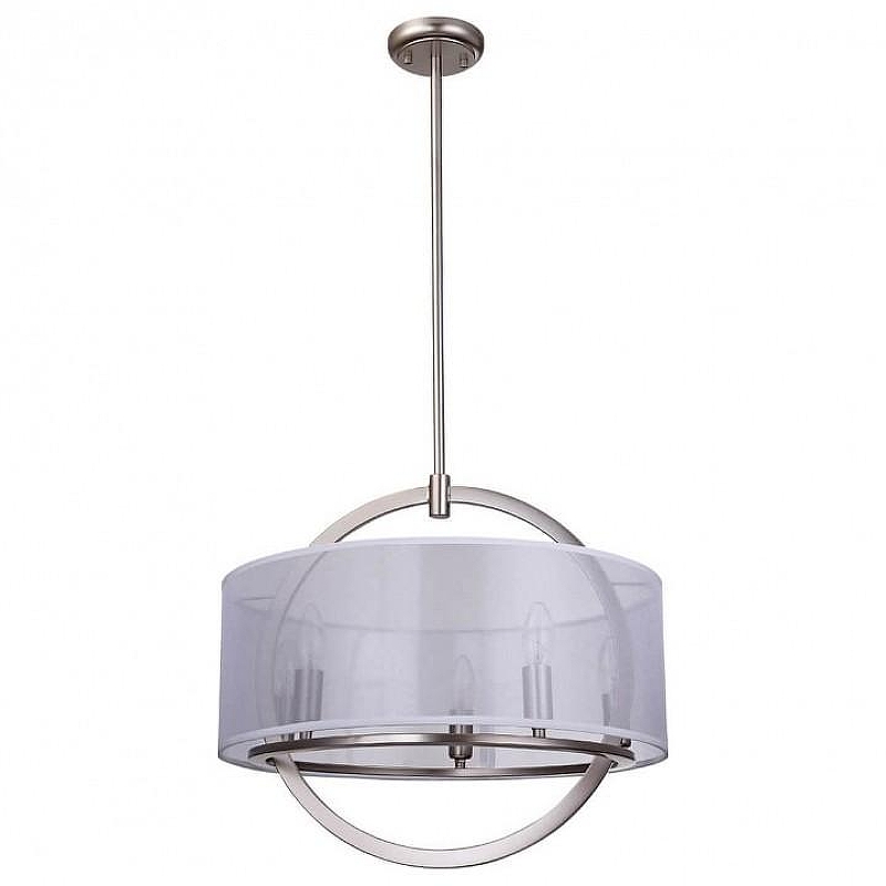 Подвесной светильник Vele Luce Effe VL4135L05 цвет плафона/подвески Никель, цвет арматуры Никель