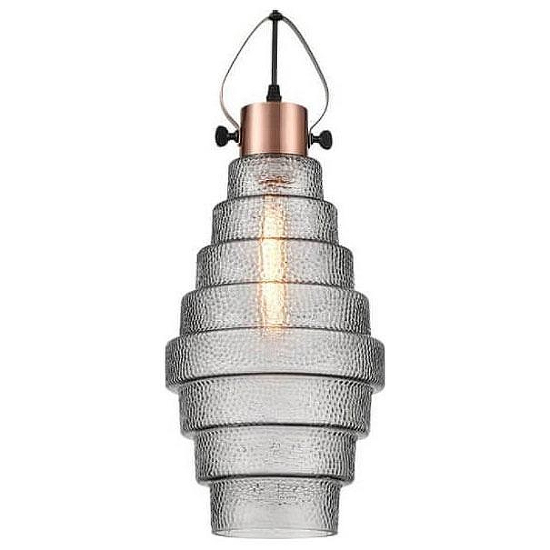 Подвесной светильник Vele Luce Genio VL5402P11 цвет плафона/подвески Светло-серый, цвет арматуры Золото