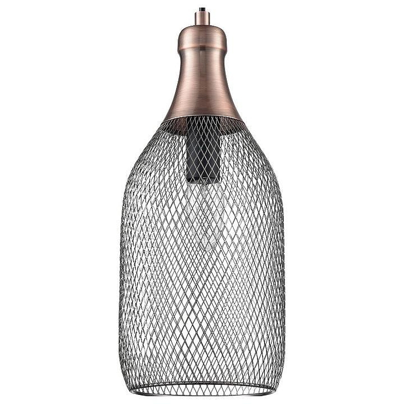 Подвесной светильник Vele Luce Maestro 1 VL6512P31 цвет плафона/подвески Медь, цвет арматуры Черный