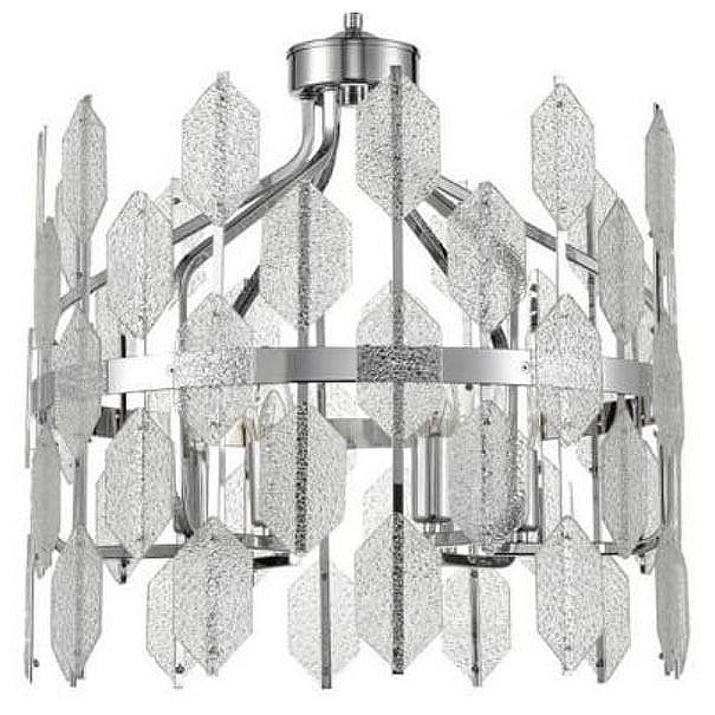 Подвесной светильник Vele Luce Polaris VL4153P26 цвет плафона/подвески Прозрачный, цвет арматуры Хром