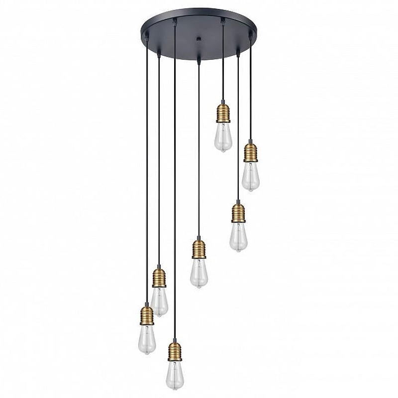 Подвесной светильник Vele Luce Tenuto VL6532P07 цвет Черный