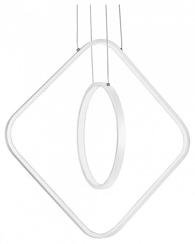 Подвесной светильник Vitaluce V2505DT V2505DT-0/2S цвет плафона/подвески Белый, цвет арматуры Белый
