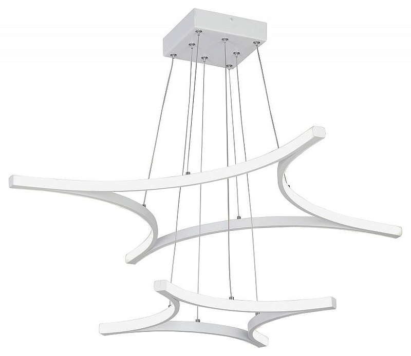 Подвесной светильник Vitaluce V2511DT V2511DT-0/4+4S цвет плафона/подвески Белый, цвет арматуры Белый