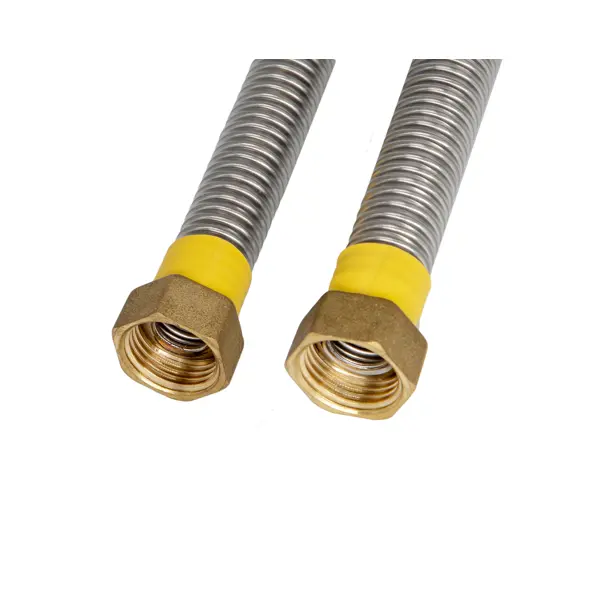 Подводка газовая сильфонная диэлектрическая Tuboflex 1/2" ВР 100 см ПВХ