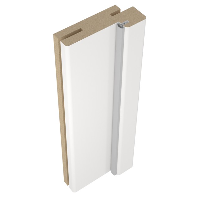 погонаж коробочный BELWOODDOORS тип 50 (четв. 49) белый телескопический эмаль для полотен толщ. 44мм