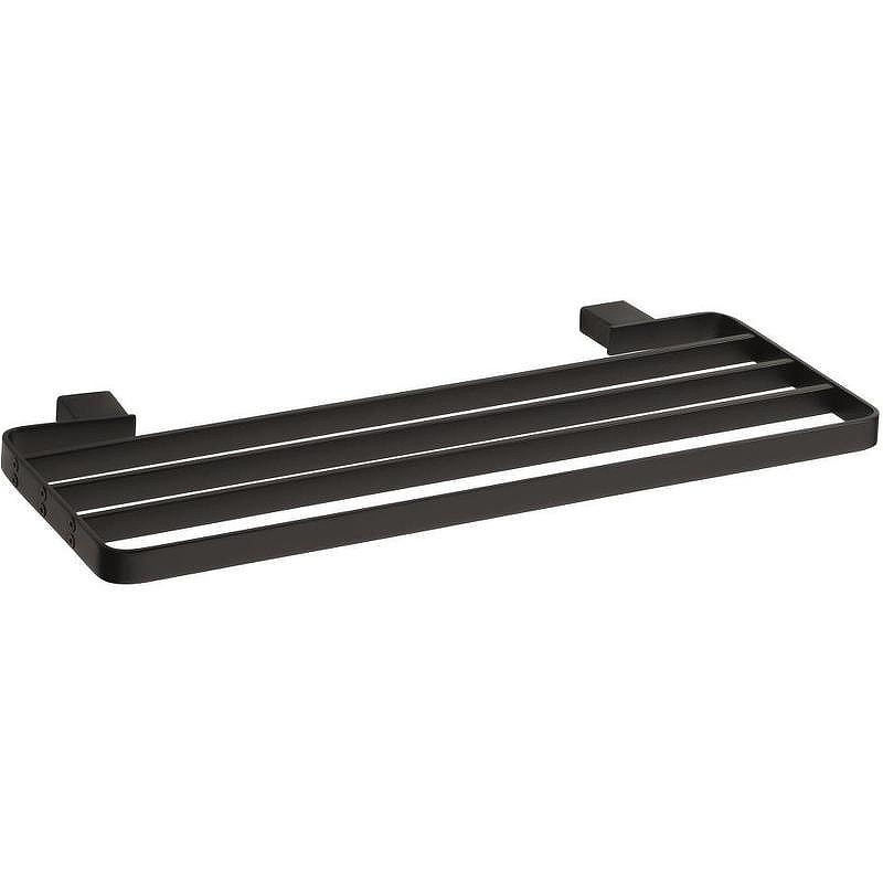 Полка для полотенец Bemeta Nero 135002180 Черная матовая