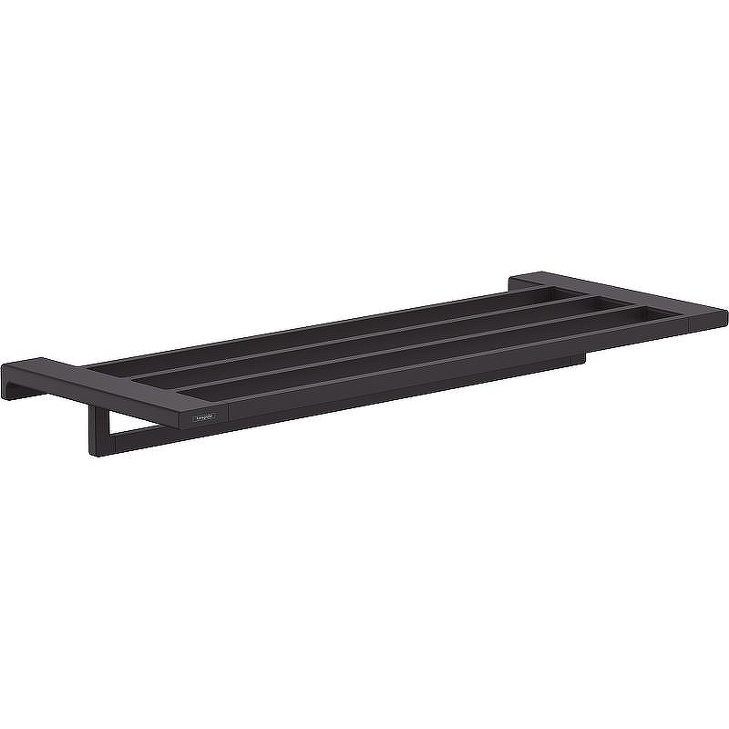 Полка для полотенец Hansgrohe AddStoris 41751670 Черная матовая