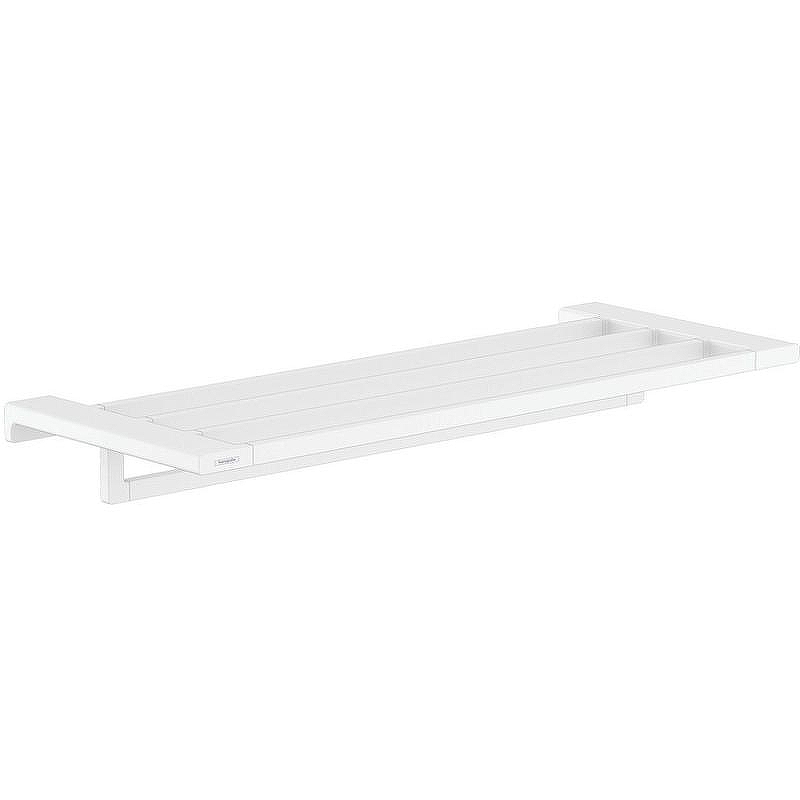 Полка для полотенец Hansgrohe AddStoris 41751700 Белая матовая