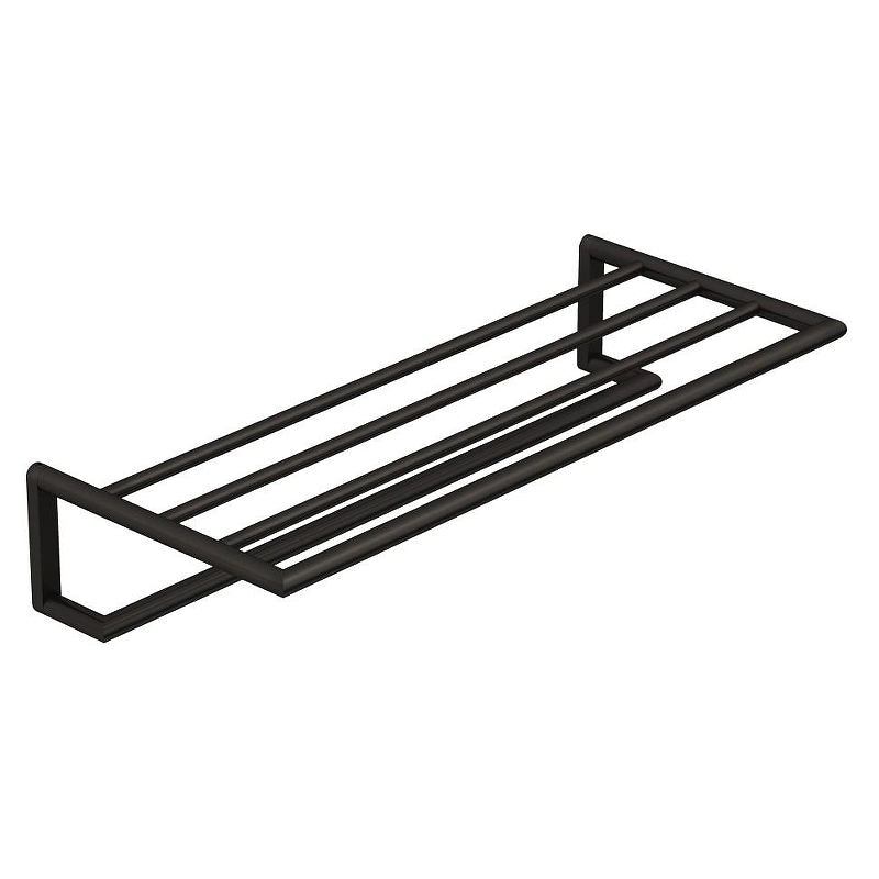 Полка для полотенец Kludi Vela R 58989N2 цвет Оружейная сталь брашированная