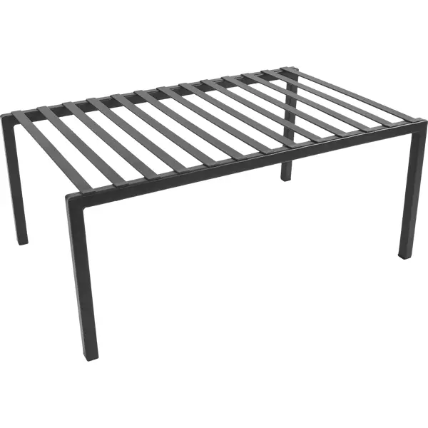 Полка для шкафа 21x14x33 см KONSENSA металл цвет серый