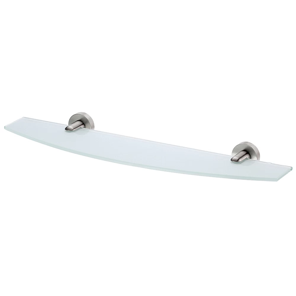 Полка для ванной WasserKraft Tauber K-64400 500х45х135 мм стекло/металл никель (K-64424)