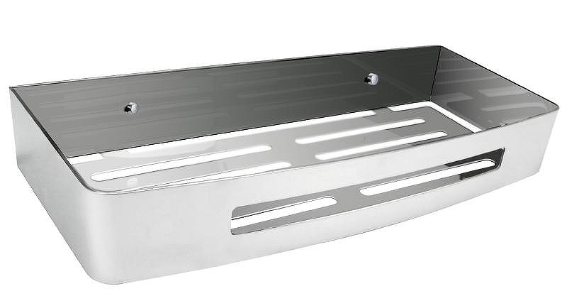 Полка корзина Azario AZ-170 цвет Хром