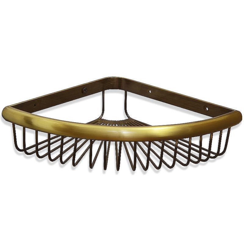 Полка корзина Bronze de Luxe Виндзор K25014 Бронза