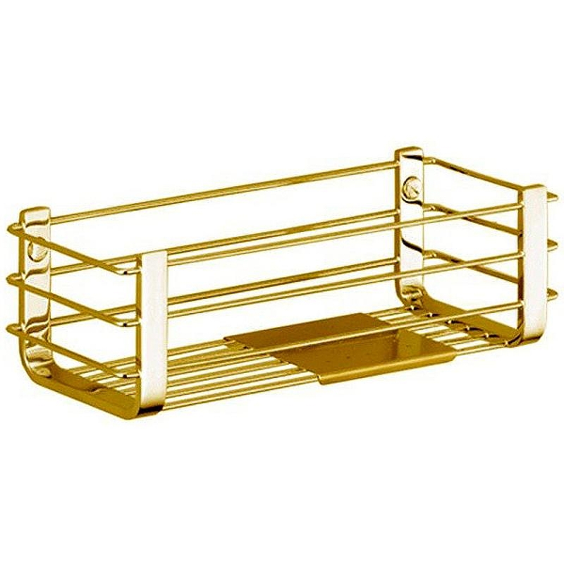 Полка корзина Colombo Design Angolari B9632.OM Золото матовое