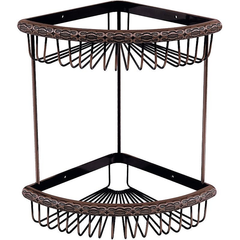 Полка корзина Lemark Jasmine LM6682ORB Черная бронза