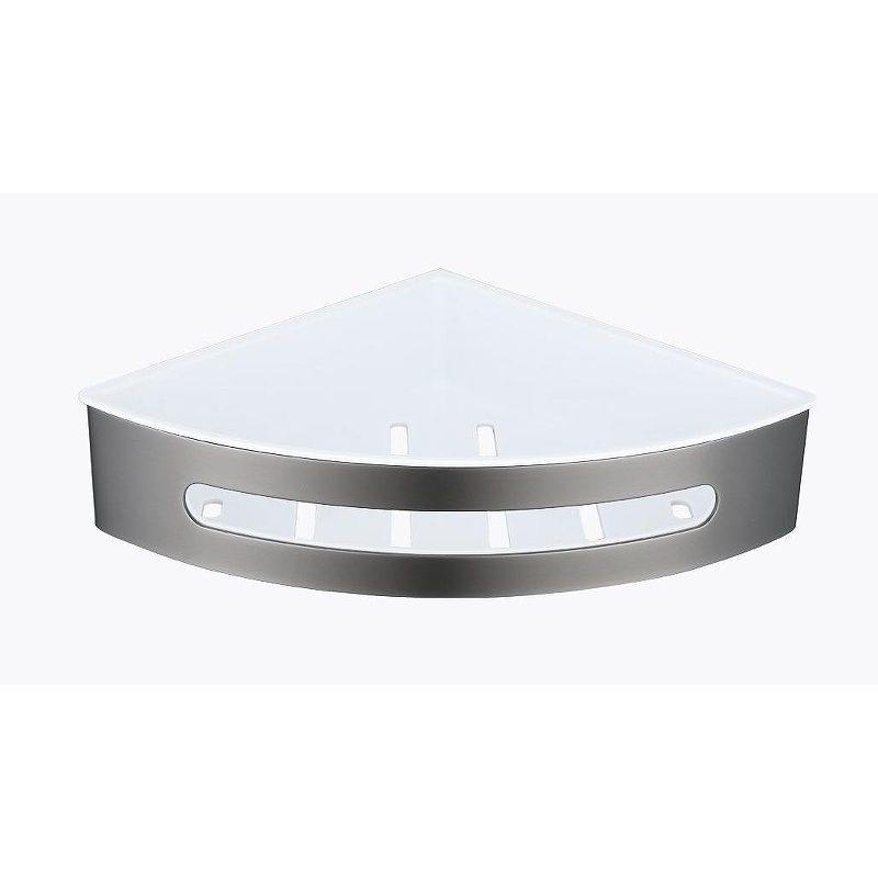 Полка корзина Raglo R340.01.09 угловая цвет Графит матовый
