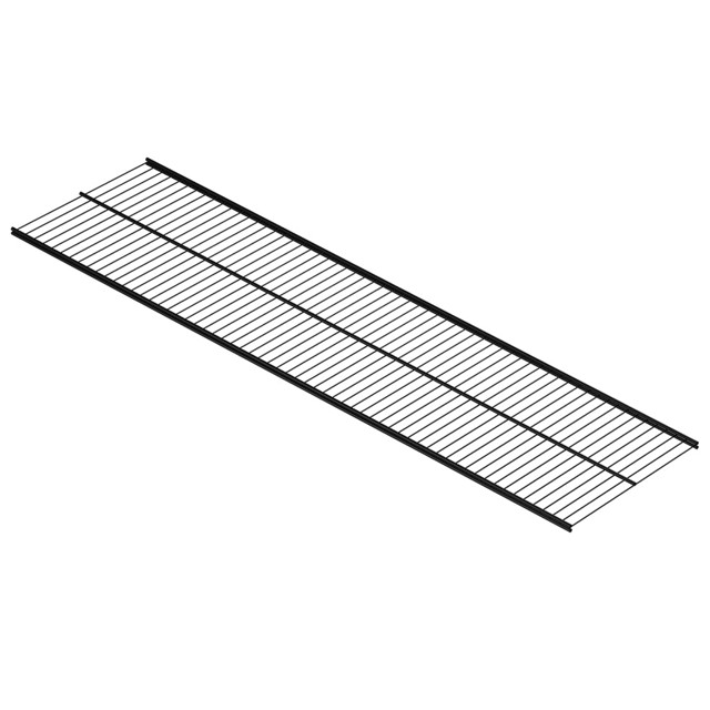 полка сетчатая 1203x306мм черная