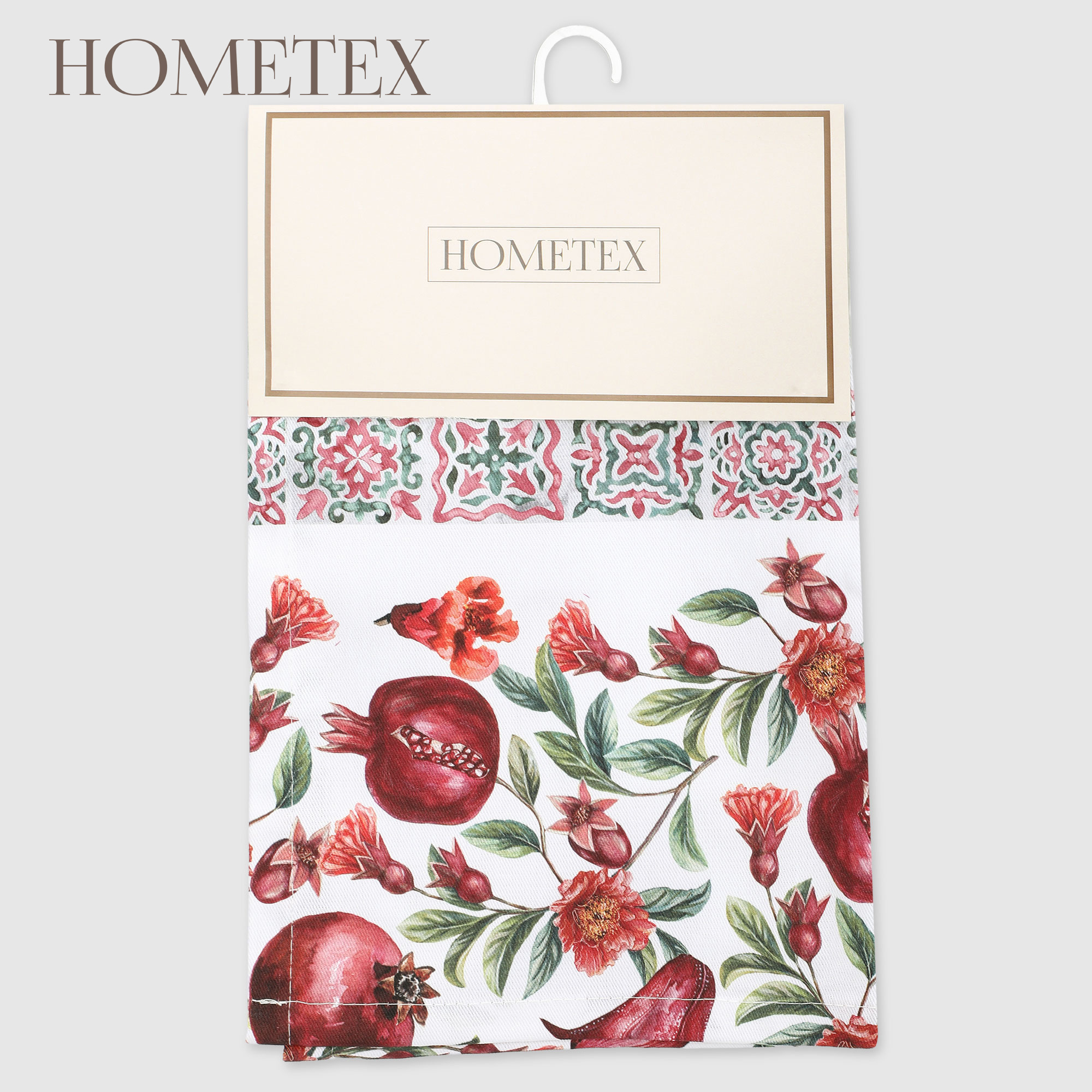 Полотенце кухонное Hometex гранатовый вкус твил 40х60 см