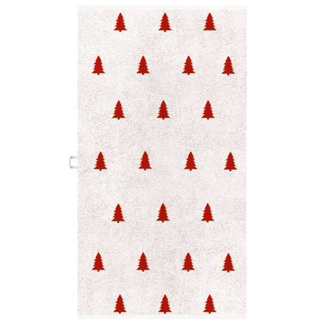 полотенце махр. CLEANELLY Хвоя 70х130см красное, арт.ПЦ-3504-7406,2