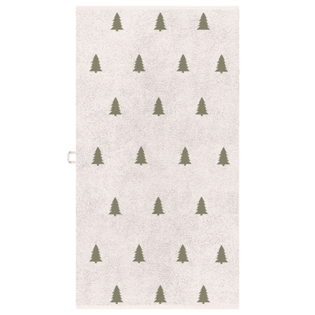 полотенце махр. CLEANELLY Хвоя 70х130см зеленое, арт.ПЦ-3504-7406,1
