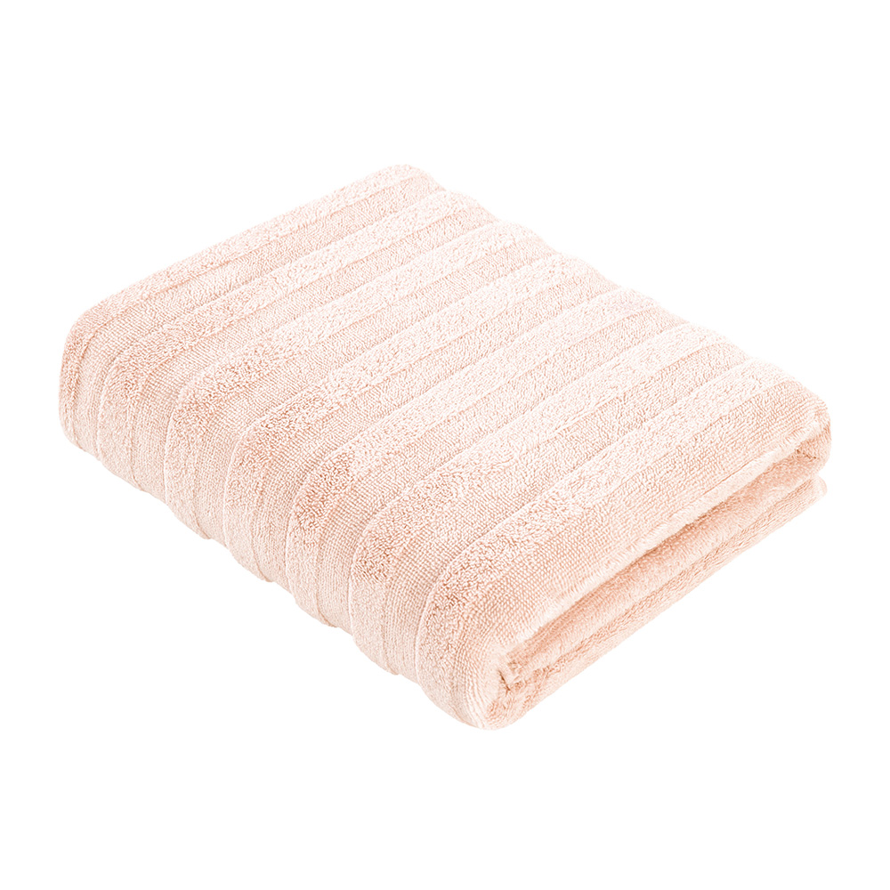 Полотенце махровое банное Verossa Stripe 70х140 см персиковое