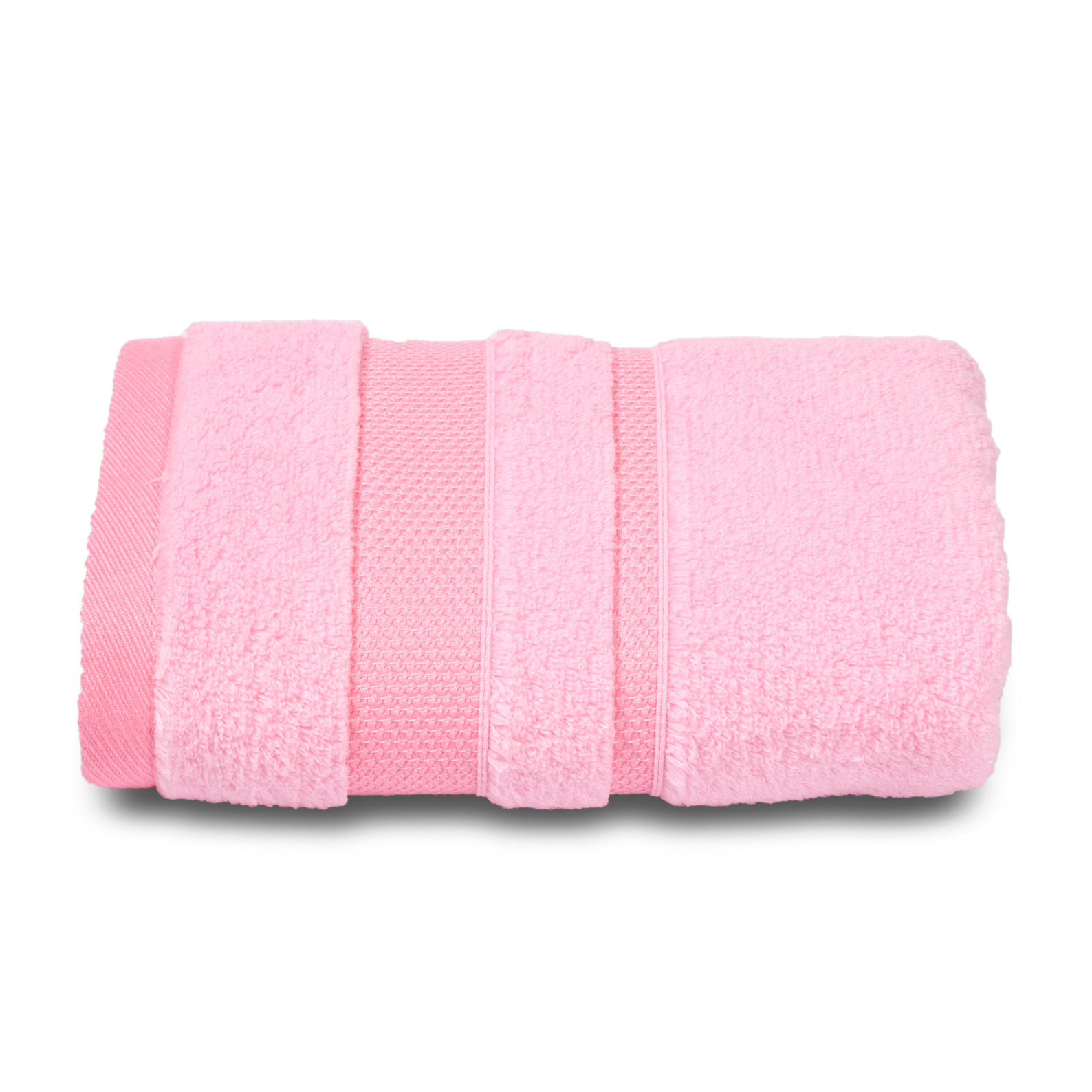 Полотенце махровое Cleanelly perfetto твист 50х100 розовый