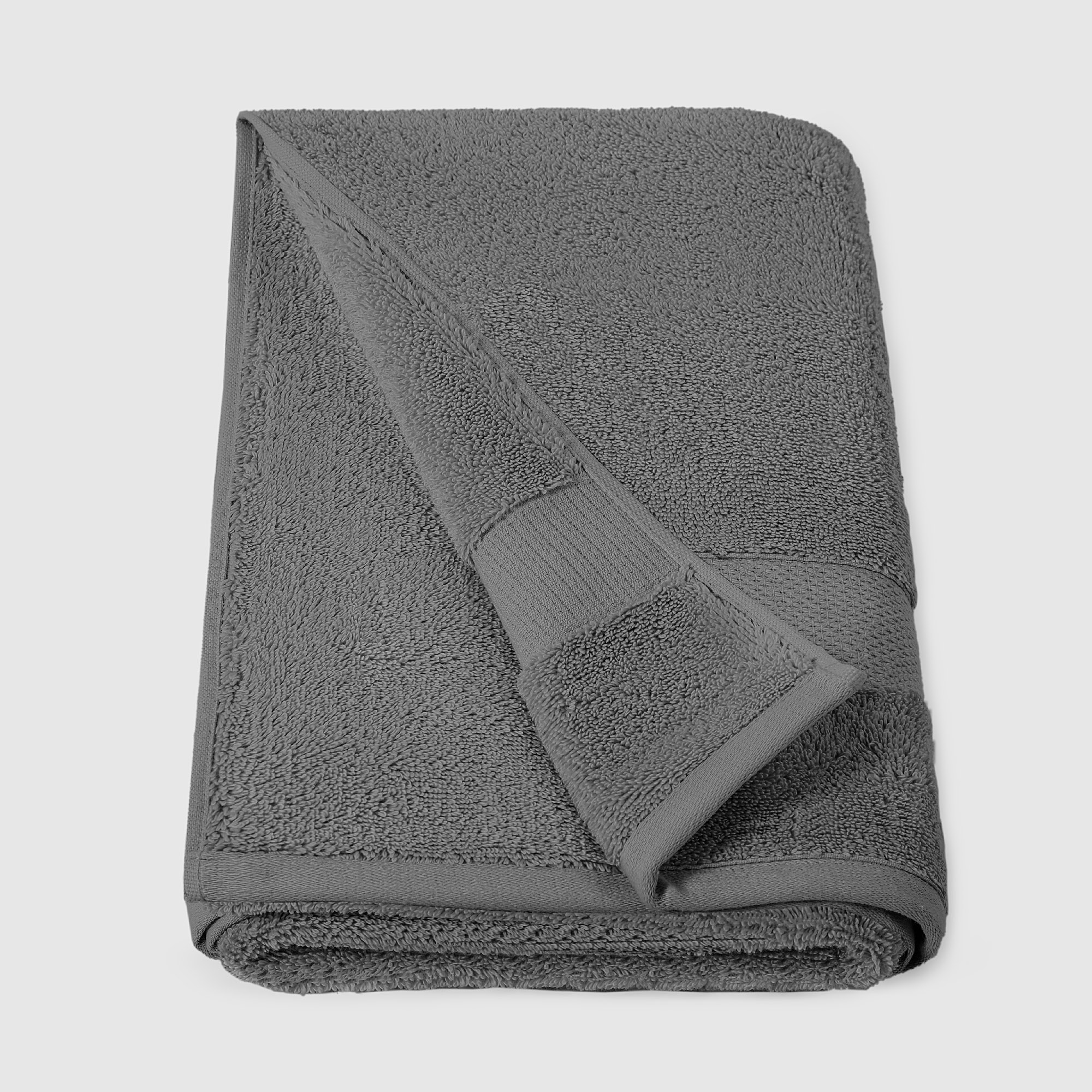Полотенце махровое Erteks Cirrus 70x140см тм-серое