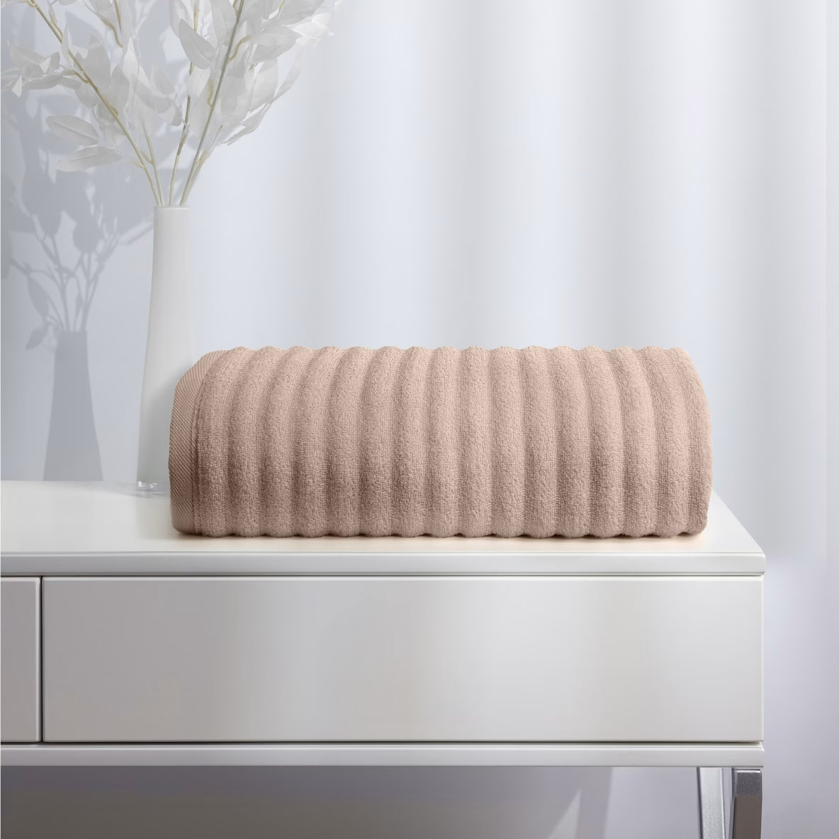 Полотенце Soft Silver 100х150 см Wave Tactile Песчаный берег
