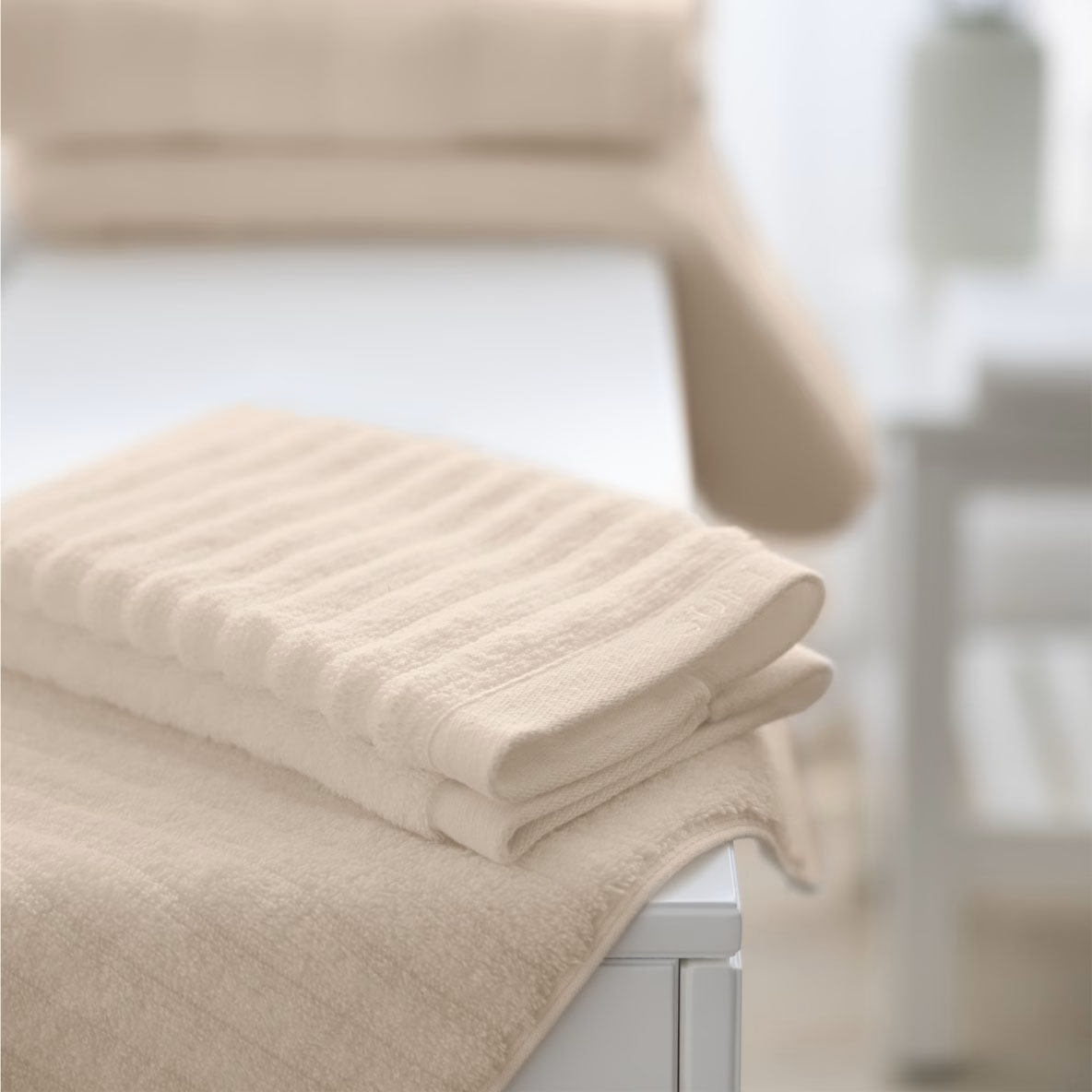 Полотенце Soft Silver Tactile Экрю 30х30 см