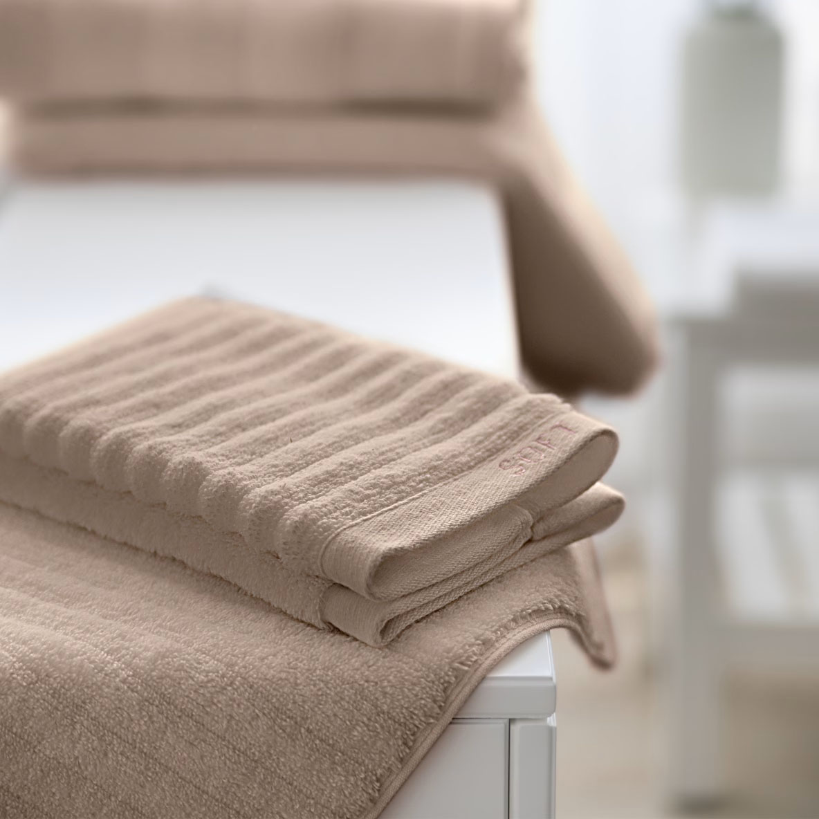 Полотенце Soft Silver Tactile Песчаный берег 30х50 см