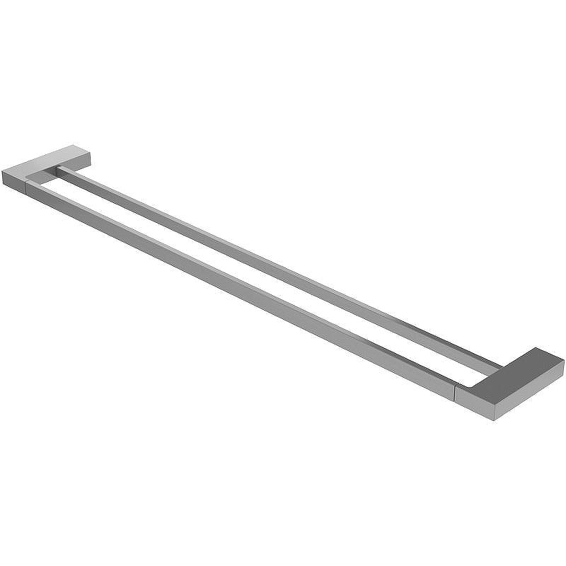 Полотенцедержатель Cezares Slider SLIDER-THD-80-IN двойной Сатин