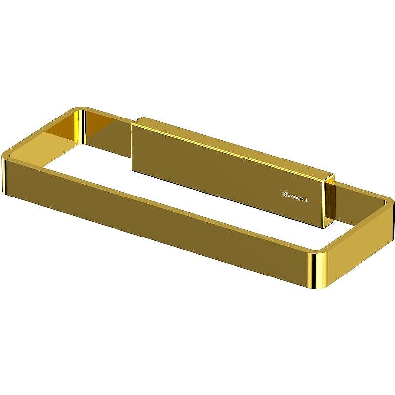 Полотенцедержатель Whitecross Cubo gold CU2458GL Золото