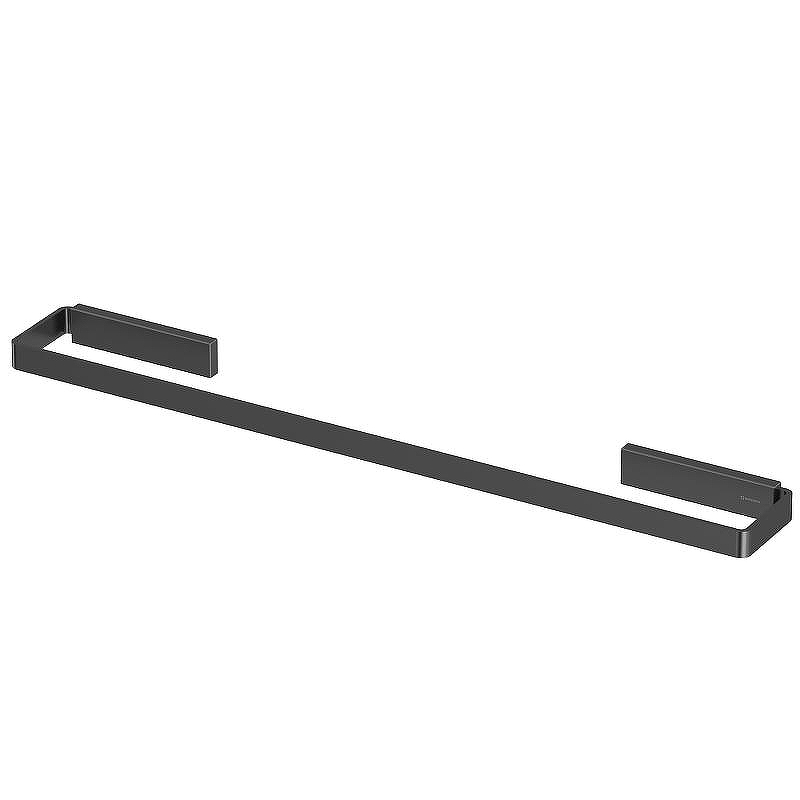 Полотенцедержатель Whitecross Cubo gunmetal CU2452GM Оружейная сталь