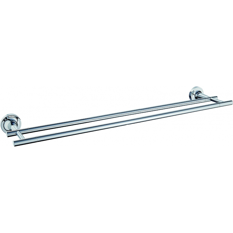 Полотенцедержатель Wonzon & Woghand Simple WW-6511 двойной цвет Хром